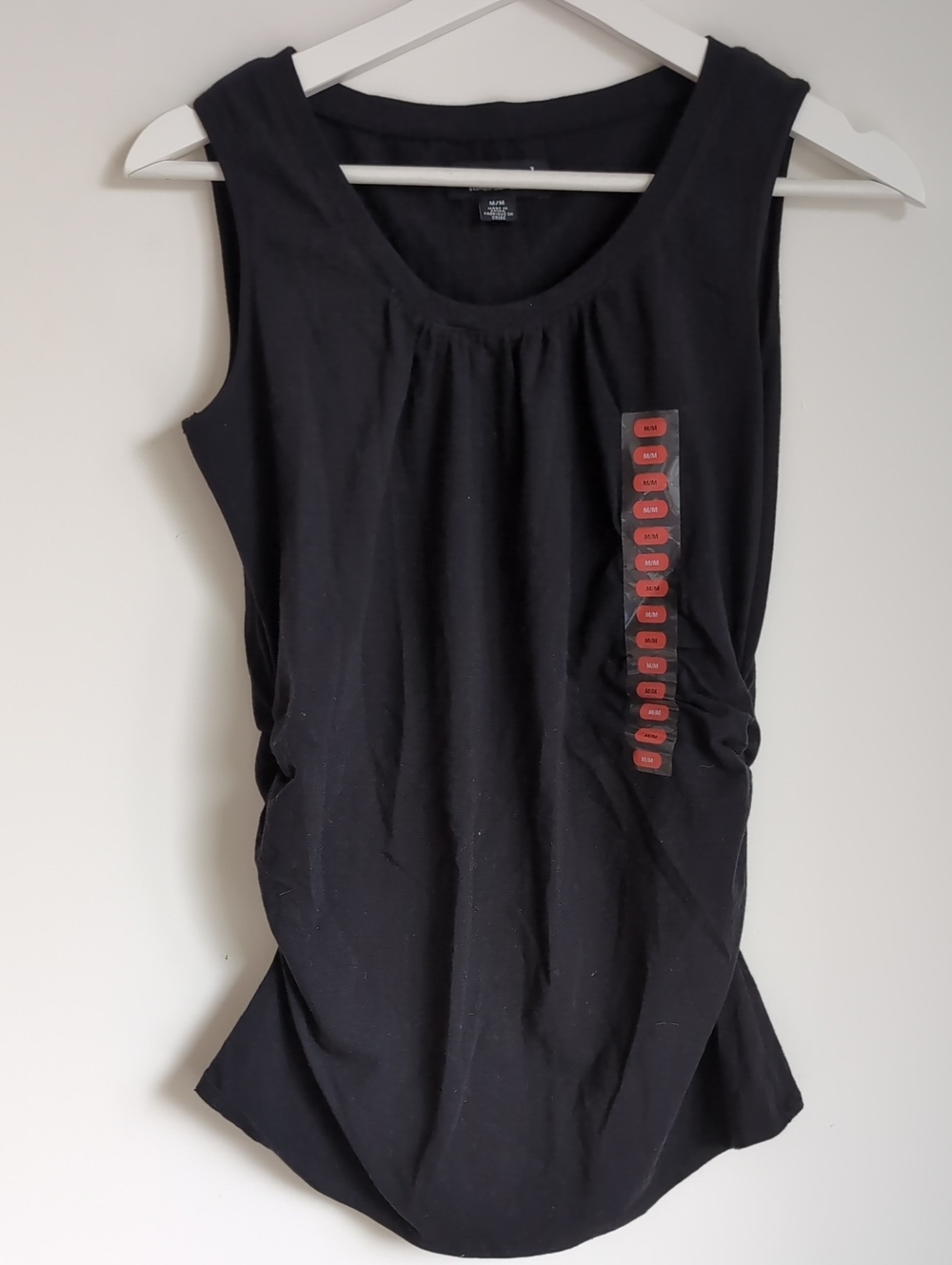 Unlisted by Kenneth Cole Eliza Black Scoop Neck Tank